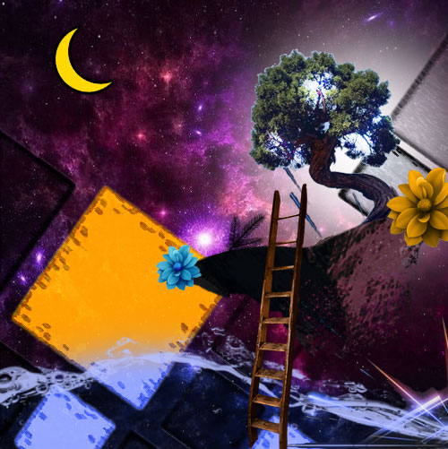 Dans les etoiles - fait par Webdesigner lille