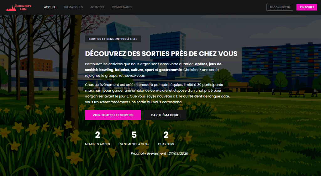 Rencontre a Lille